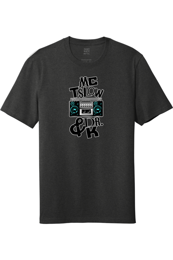 mC Tslow Dr. K boom box car funny parody mash up shirt