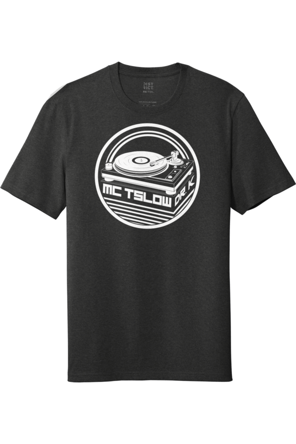 MC Tslow Dr. K turntable band music t shirt