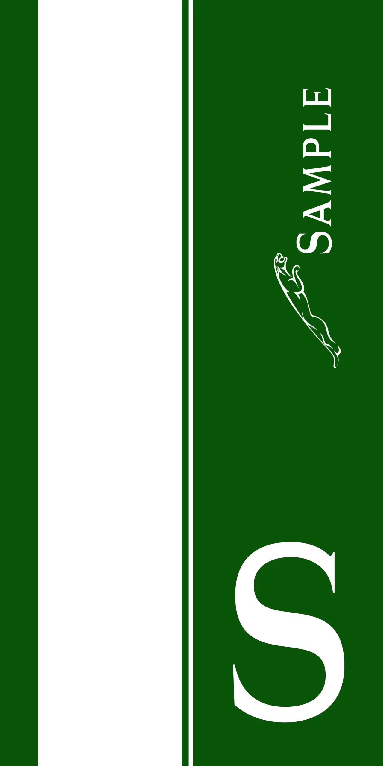 cornhole board wrap customized and personalized with family monogram jaguar racing with family monogram and initial