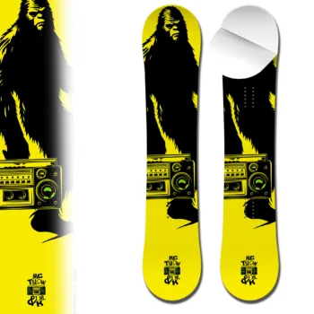 Snowboard Wrap 0070 Bigfoot Boombox
