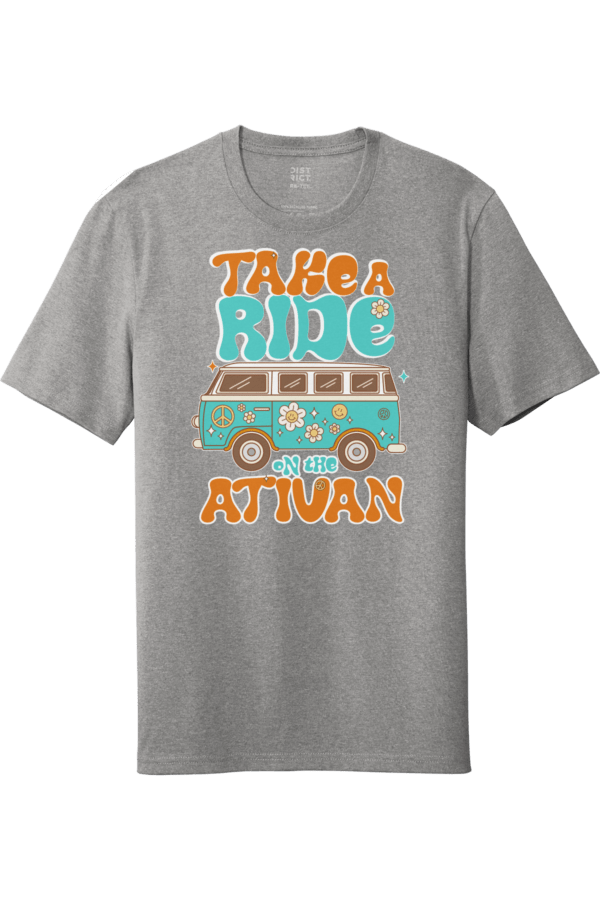 Ativan funny t-shirt take a ride on the Ativan Shirt parody