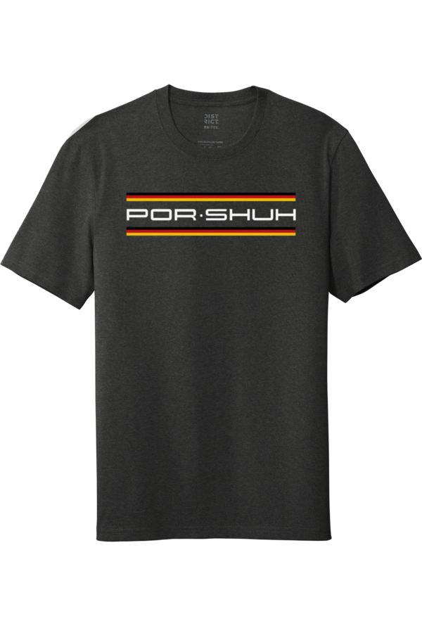 Por-Shuh Racing Porsche Logo Funny Parody T-Shirt