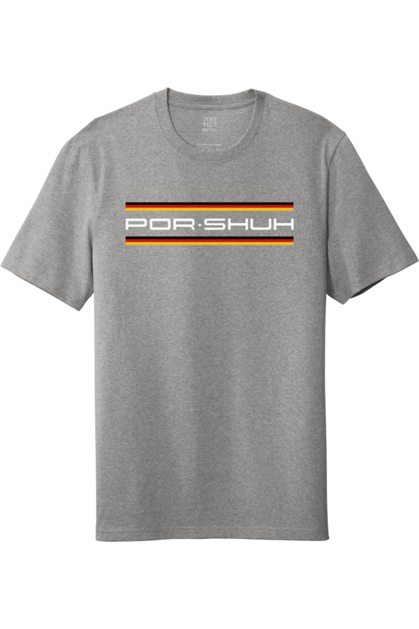 Por-Shuh Racing Porsche Logo Funny Parody T-Shirt