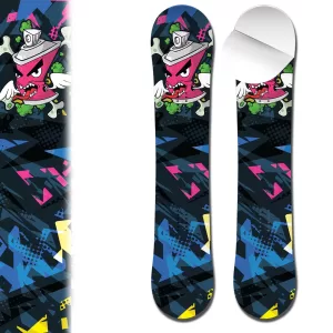 0082-Graffiti Spray Paint Can Wrap For Snowboard