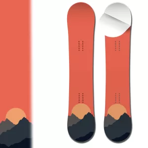 Wrap 0097 Mountain Sunset Orange