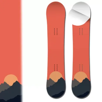 Wrap 0097 Mountain Sunset Orange