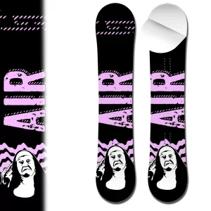 Wrap 0102 Nun Middle Finger Air Snowboard
