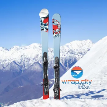 Ski Wrap - #2013 Koi Fish - 3M Adhesive Vinyl  (Up to 5"x70")